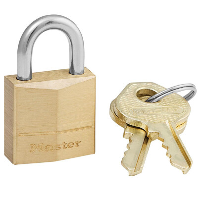 Master Lock No 120D Solid Brass Padlock