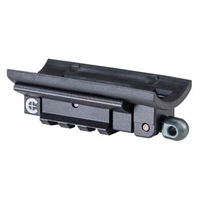 Caldwell Shooting Supplies Swivel Stud to Picatinny Rail Adapter Plate Aluminum Matte Black 156716