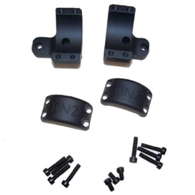 DNZ Products Hunt Master Browning X-Bolt Two Piece Scope Mount High Left and Right Hand 1" Tube Aluminum Black XB1H2