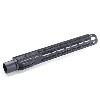 HERA Arms USA AR-15 12" IRS KeyMod Integrated Rail System Free Float Rail KeyMod Modular Attachment System High Quality Aluminum Matte Black Finish