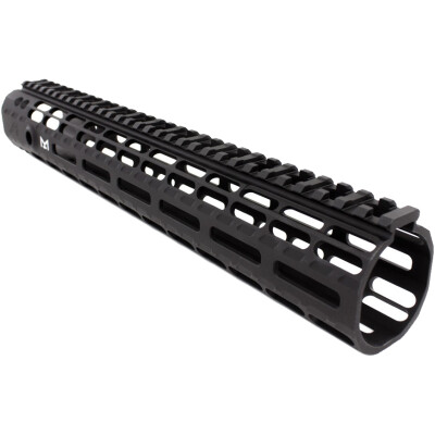 Aero Precision 12" AR-15 Enhanced M-LOK Gen-2 Handguard Free Float BAR-System Interface Aluminum Black