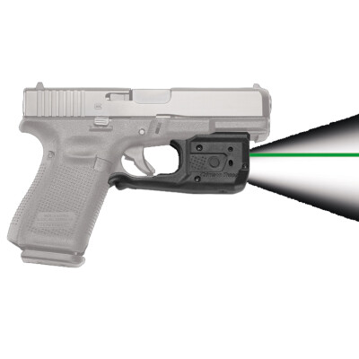 Crimson Trace LaserGuard Pro Light/Laser Combo Glock Full Size/Compact Models 150 Lumen LED White Light/5mW Green Laser Polymer Housing Matte Black
