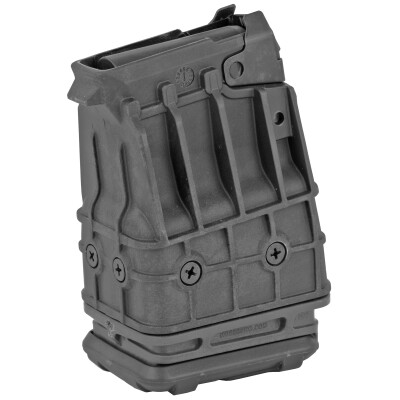 Mossberg 590M Mag-Fed Shotgun 5 Round Box Magazine 12 Gauge 2-3/4" Shells Only Polymer Construction Matte Black Finish