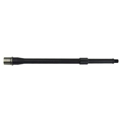 Ballistic Advantage AR-15 14.5" Barrel 5.56 NATO Hanson Mid-Length Gas System Lo Pro Gas Block 4150 Chrome Moly Vanadium QPQ Finish Matte Black