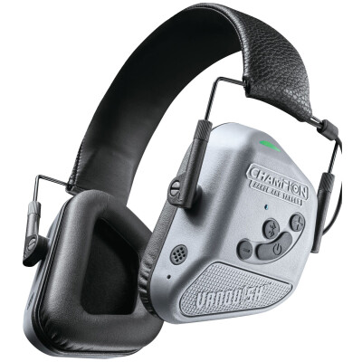 Champion Targets Vanquish Pro Elite Electronic Hearing Protection Gray
