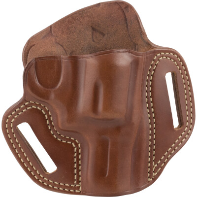 Galco Combat Master Colt King Cobra and Python 2.5" Barrel and Similar Belt Holster Leather Right Hand Tan