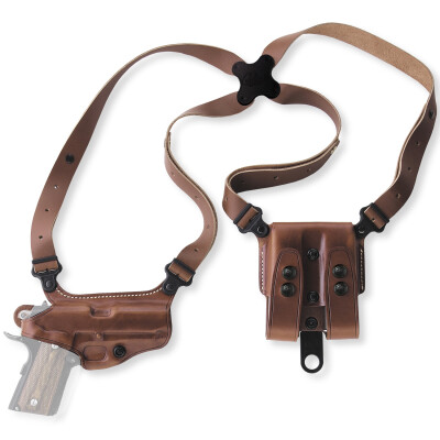 Galco Miami Classic SIG Sauer P320C and Similar Shoulder Holster Right Hand Leather Tan