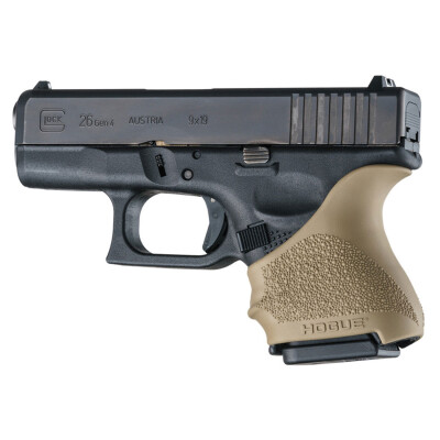 Hogue Handall Beavertail Slip-On Grip Sleeve for Glock 26/27/33 Flat Dark Earth