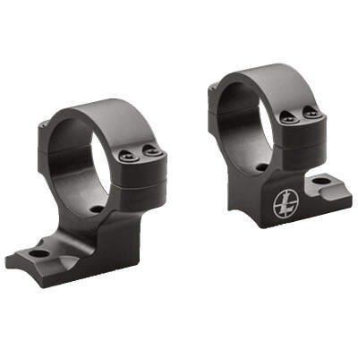 Leupold BackCountry Remington 700 Direct Mount Rings 1" Tube Diameter Medium Height 7075-T6 Aluminum Hard Coat Anodized Finish Matte Black