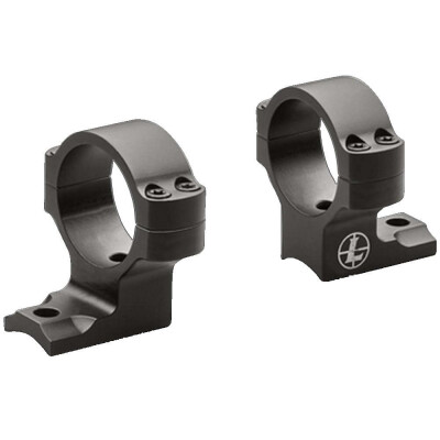 Leupold BackCountry Browning AB3 Direct Mount Rings 1" Tube Diameter Medium Height 7075-T6 Aluminum Hard Coat Anodized Finish Matte Black