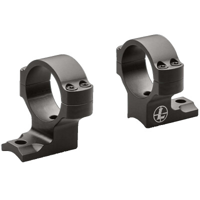 Leupold BackCountry Weatherby Mark V Direct Mount Rings 1" Tube Diameter Medium Height 7075-T6 Aluminum Hard Coat Anodized Finish Matte Black