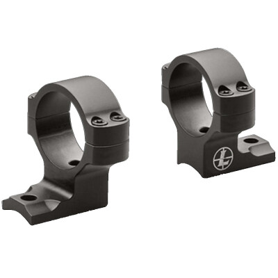 Leupold BackCountry Tikka T3/T3x Hunter Direct Mount Rings 30mm Tube Diameter Medium Height 7075-T6 Aluminum Hard Coat Anodized Finish Matte Black
