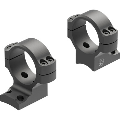 Leupold BackCountry Browning X-BOLT Direct Mount Rings 30mm Tube Diameter Medium Height 7075-T6 Aluminum Hard Coat Anodized Finish Matte Black