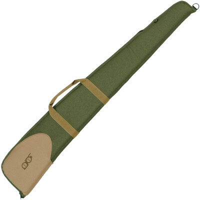 Bob Allen Classic Series Shotgun Case 48" 600-Denier Nylon Exterior Foam Padding Wrap Around Handles Nylon Zipper Olive/Khaki