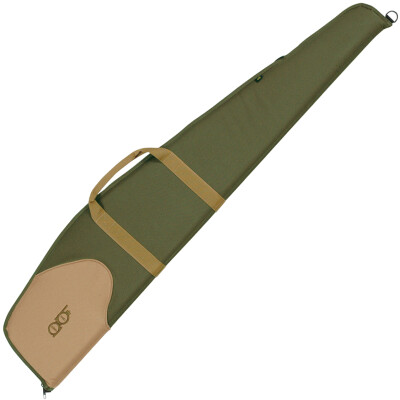 Bob Allen Classic Series Rifle Case 48" 600-Denier Nylon Exterior Foam Padding Wrap Around Handles Nylon Zipper Olive/Khaki