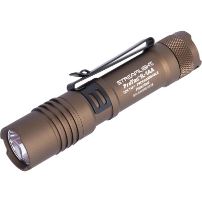 Streamlight ProTac 1L-1AA, Flashlight, Coyote, Aluminum, 350 Lumens