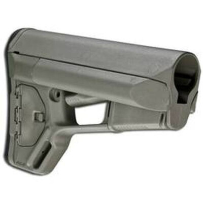 Magpul ACS Mil-Spec AR-15 Carbine Stock With Friction Lock And Rubber Buttpad Polymer Gray MAG370-GRY