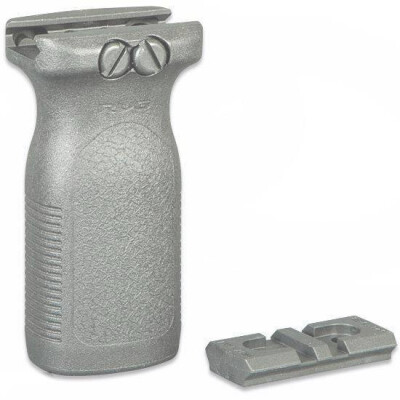 Magpul MOE RVG Rail Vertical Grip AR-15 Picatinny Rail Connection Textured Polymer Gray MAG412-GRY