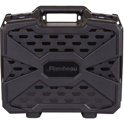 Flambeau Double Deep Tactical Pistol Case, Black