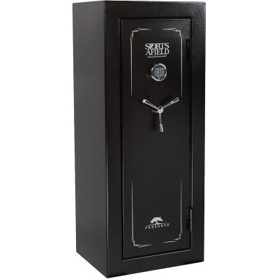 Sports Afield Preserve Series 24 Gun Safe 59"x24"x20" Electronic Black