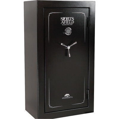 Sports Afield Preserve Series 32 Gun Safe 59"x32"x20" Electronic Black