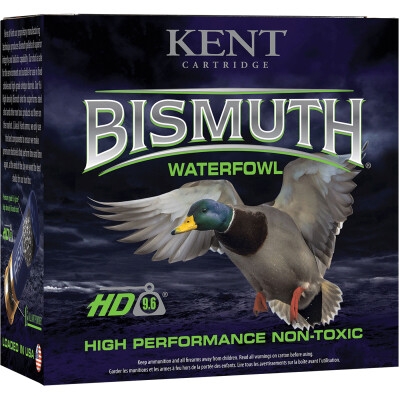 Kent Bismuth Waterfowl 12 Gauge Ammunition 25 Rounds 2-3/4" #4 Bismuth