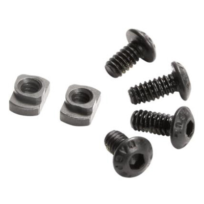 Magpul M-LOK T-Nut Replacement Set 4140 Chromoly Steel Mil-Spec Manganese Phosphate Finish Black MAG615