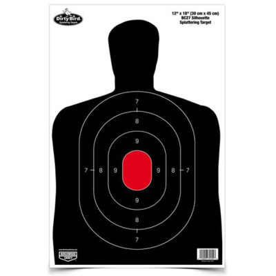 Birchwood Casey BC-IPSC Practice Targets 12" x 18" 100 Pack