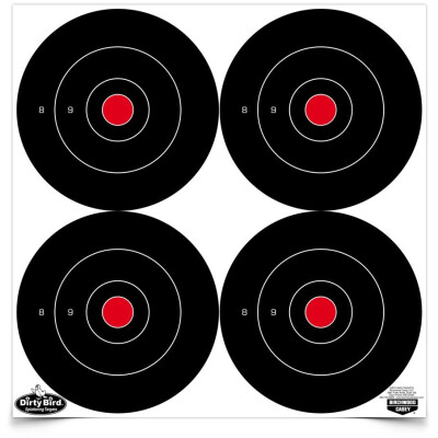 Birchwood Casey 6" Bull's-eye Target 100 Count