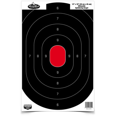 Birchwood Casey Silhouette Target 12" x 18" 100 Count