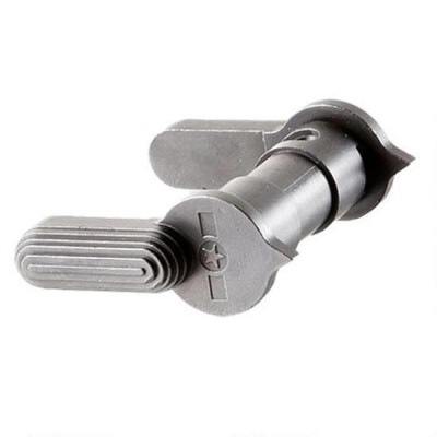 Patriot Ordnance Factory USA AR-15 Ambidextrous Safety Selector 50/90 Degree Throw Matte Black Finish