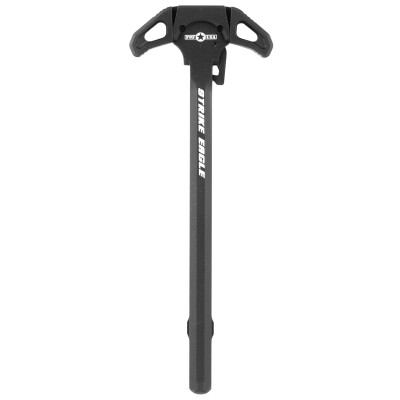 Patriot Ordnance Factory USA Strike Eagle .223 Remington Ambidextrous Charging Handle Oversized Tactical Latches 7075 Billet Aluminum Type III Hard Coat Anodized Matte Black