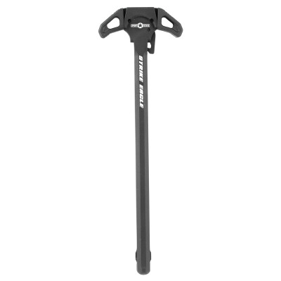 Patriot Ordnance Factory USA Strike Eagle .308 Winchester Ambidextrous Charging Handle Oversized Tactical Latches 7075 Billet Aluminum Type III Hard Coat Anodized Matte Black