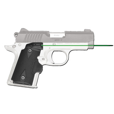 Crimson Trace LG-409G LaserGrips Green Laser Fits Kimber Micro 9 Matte Black