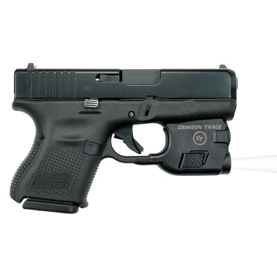 Crimson Trace Lightguard 110 Lumen Trigger Guard Mounted Light for Glock 26/27/33