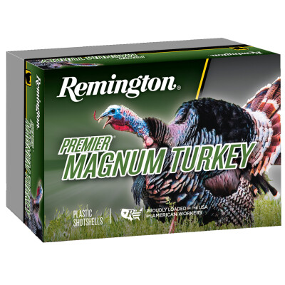 Remington Premier Magnum Turkey 12 Gauge Ammunition 5 Rounds 3" Shell #5 Copper-Plated Hardened Lead Shot 2 oz 1175 fps