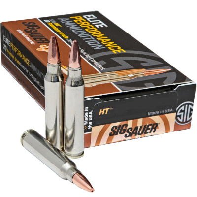 SIG Sauer Elite Hunting 30-06 Springfield Ammunition 20 Rounds 150 Grain SC OTM 2920 fps
