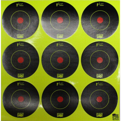 Pro-Shot Splattershot 2" Round Bull's-eye 12 Pack