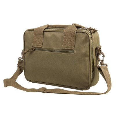 NcStar Double Pistol Range Bag Heavy Duty Tan