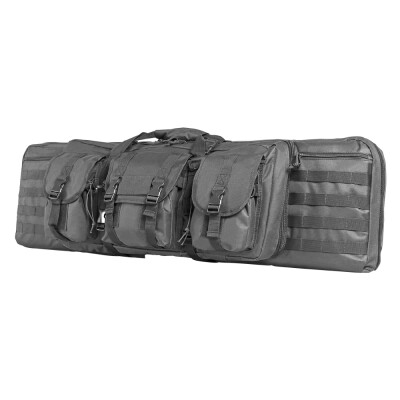 NcStar Double Rifle Soft Case 36" PVC Material Urban Gray
