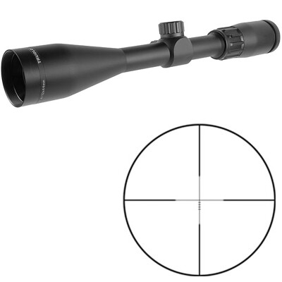 TRUGLO NEXUS Hunting Scope Series Riflescope 4-12x44 Non-Illuminated BDC Reticle 1" Tube Fixed Parallax Black Finish