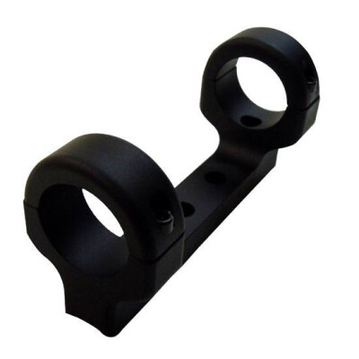 DNZ Game Reaper Traditions In-Line Muzzeloaders with Round Receiver 1" Scope Rings and Base Combo Medium Height Black