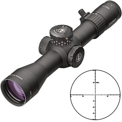 Leupold Mark 5HD 3.6-18x44 Rifle Scope PR-1MOA Non-Illuminated Reticle 35mm Tube 0.25 MOA Adjustments Side Focus Parallax First Focal Plane Matte Black Finish