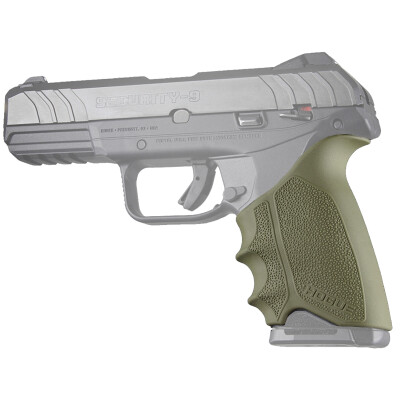 Hogue HandAll Beavertail Grip Sleeve Fits Ruger Security 9 OD Green