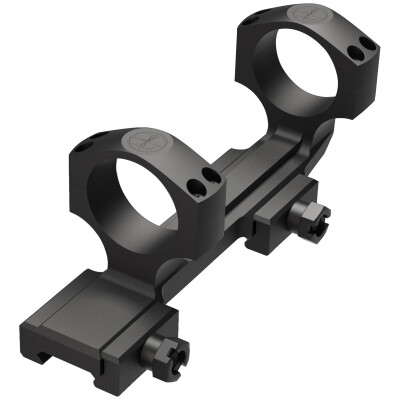 Leupold AR-15 IMS Integral Mounting System 1-Piece Picatinny Mount 34mm Integral Scope Ring 20 MOA Elevation For Flat Top AR Aluminum Matte Black
