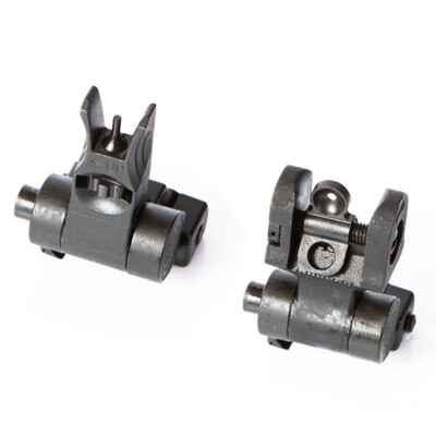 SIG Sauer M400 TREAD Adjustable Flip Up Backup Iron Sight Set Matte Black