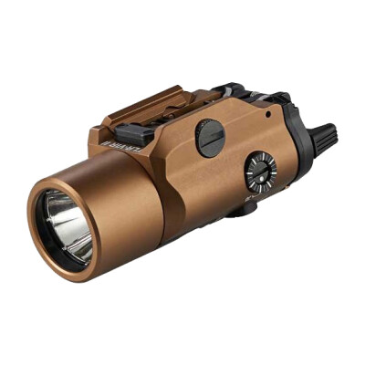 Streamlight TLR-VIR II Visible Light with Infrared Light and Laser, 300 Lumens, Aluminum, Coyote Finish