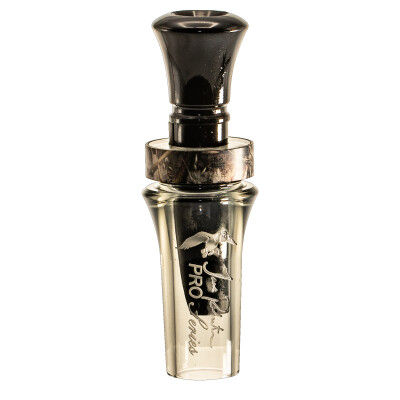 Duck Commander Pro Series Double Reed Acrylic Duck Call Smoke Grey
