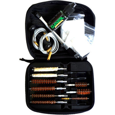 Clenzoil Multi-Caliber Rifle Cleaning Kit Black