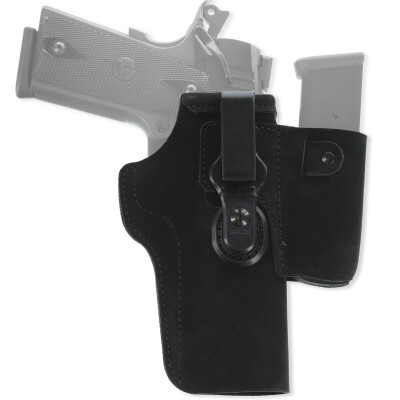 Galco Walkabout 2.0 Holster IWB for Glock 19/19X/23/32/45 Ambidextrous Leather Black